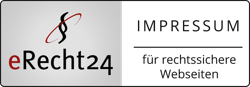 e-Recht24-Siegel Impressum